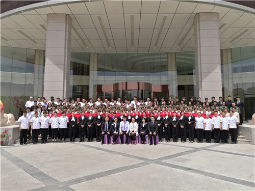 2015年5月27日红宝宾馆成功导入中成伟业4D现场安全管理一阶段酒店培训体系